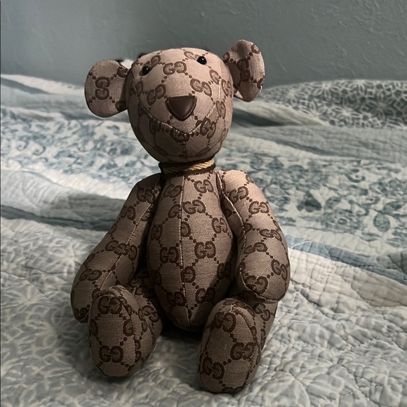 Gucci Other - Gucci Monogram Teddy Bear